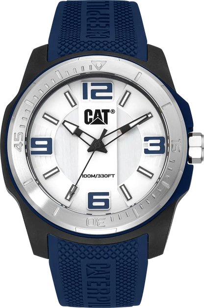 CATERPILLAR LX16126236 Gridlock Blue Silicon Strap