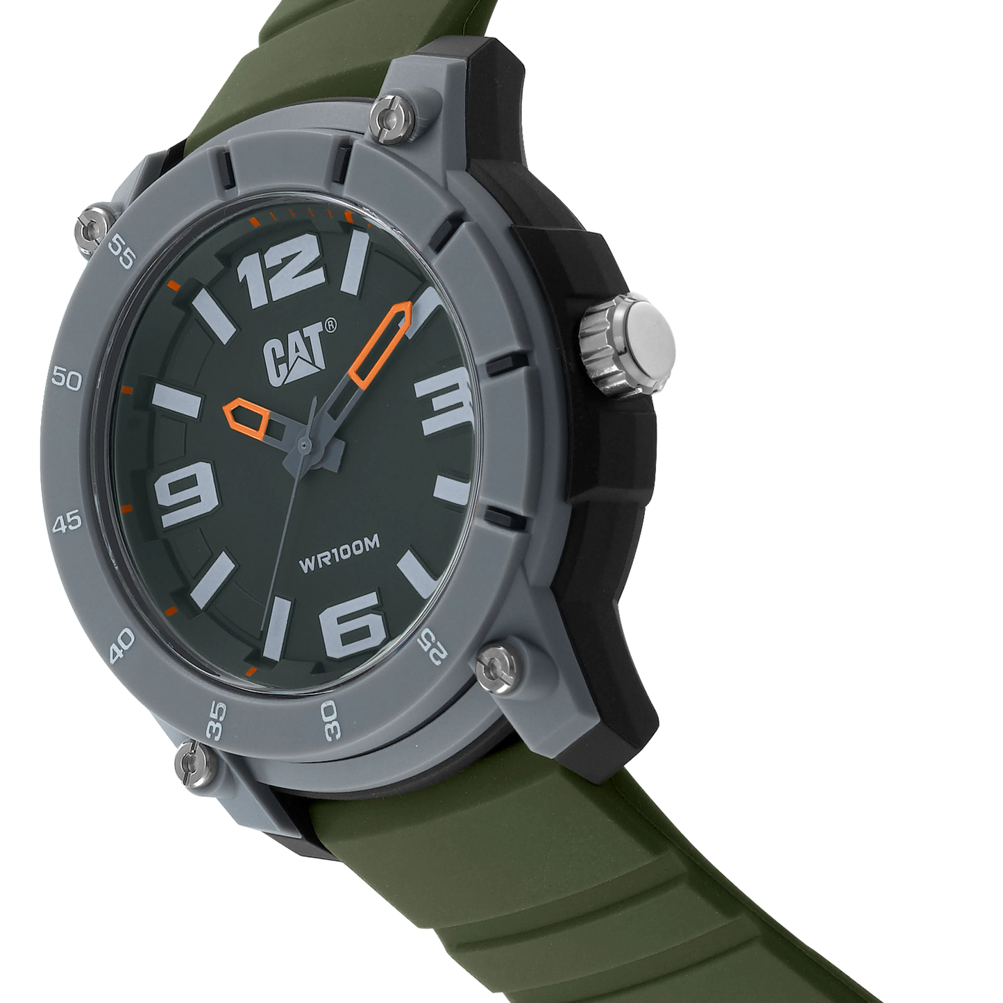 CATERPILLAR LY14023332 Strynox Green Silicon Strap