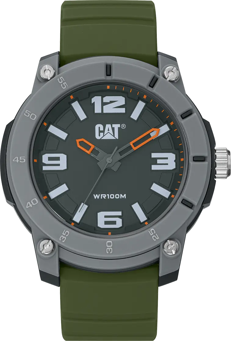 CATERPILLAR LY14023332 Strynox Green Silicon Strap
