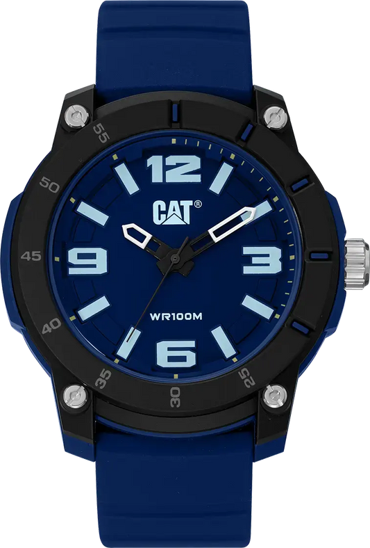 CATERPILLAR LY14026632 Strynox Blue Silicon Strap Caterpillar