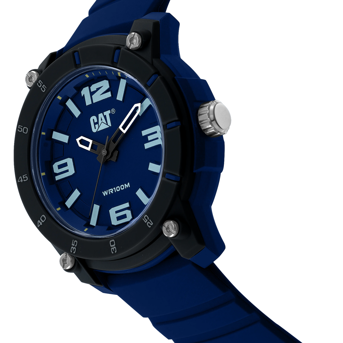 CATERPILLAR LY14026632 Strynox Blue Silicon Strap