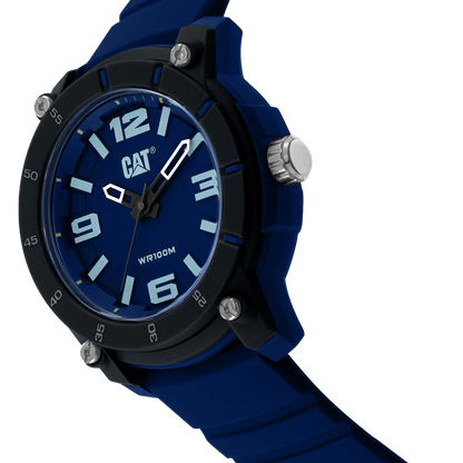 CATERPILLAR LY14026632 Strynox Blue Silicon Strap