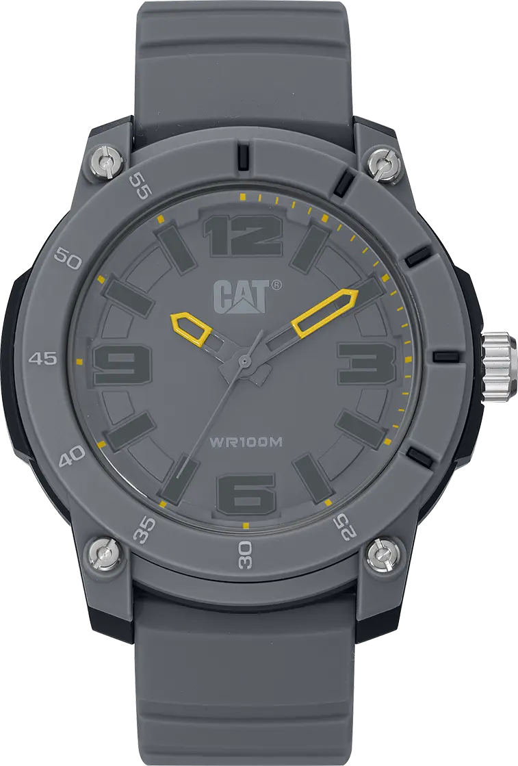 CATERPILLAR LY15025531 Strynox Grey Silicon Strap