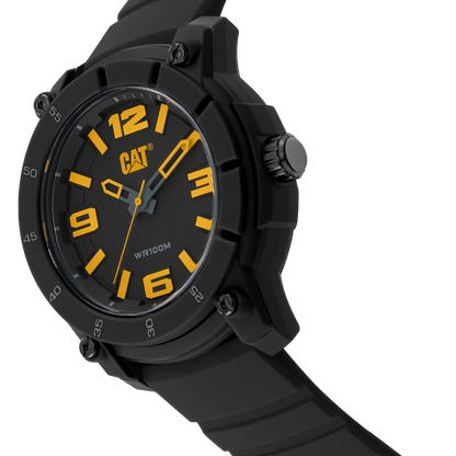 CATERPILLAR LY16021137 Strynox Black Silicon Strap