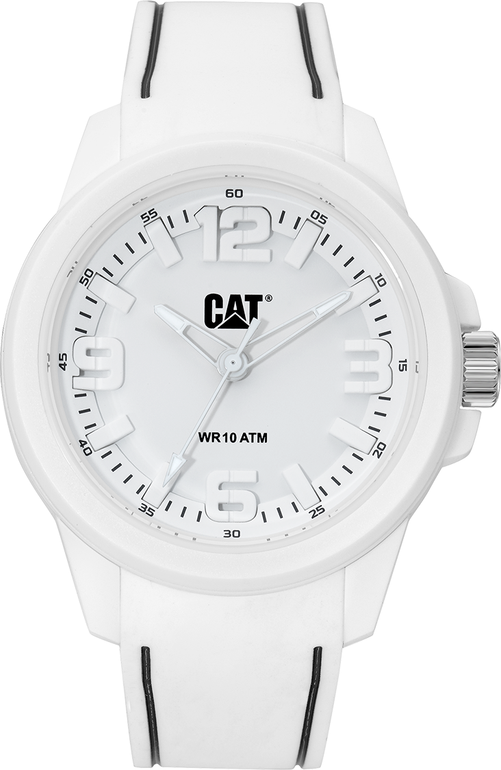 CATERPILLAR LZ10020222 Linevolt White Silicon Strap