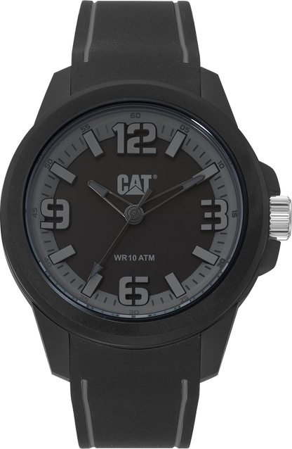 CATERPILLAR LZ11021121 Linevolt Black Silicon Strap