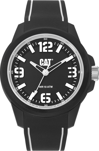CATERPILLAR LZ11021122 Linevolt Black Silicon Strap
