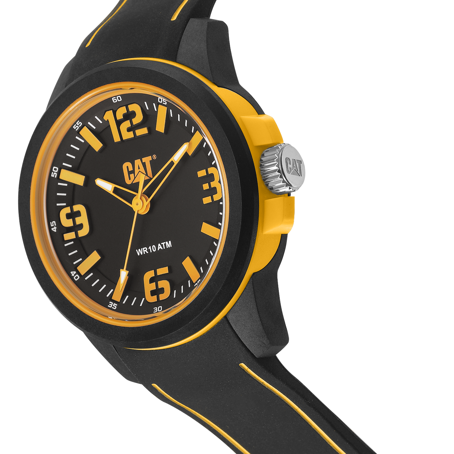 CATERPILLAR LZ11021127 Linevolt Black Silicon Strap