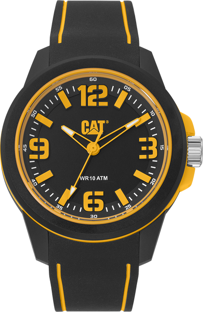 CATERPILLAR LZ11021127 Linevolt Black Silicon Strap