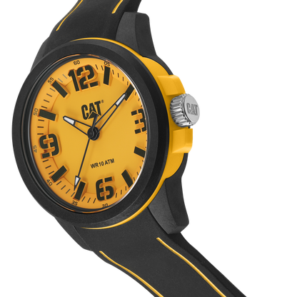 CATERPILLAR LZ11021721 Linevolt Black Silicon Strap
