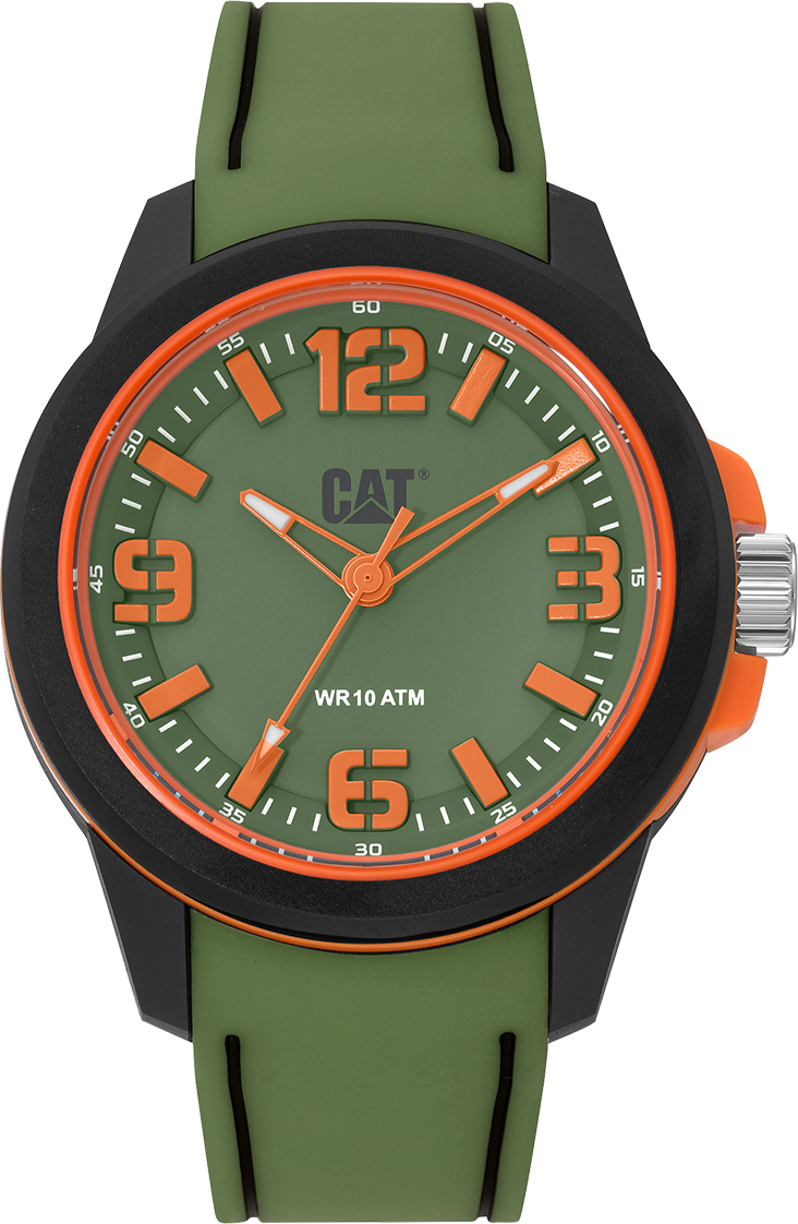 CATERPILLAR LZ11023328 Linevolt Green Silicon Strap