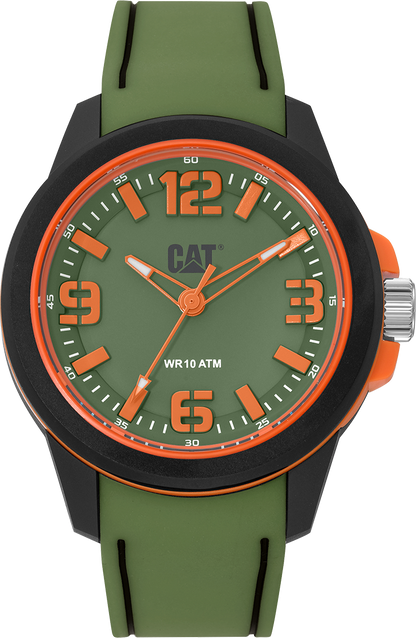 CATERPILLAR LZ11023328 Linevolt Green Silicon Strap