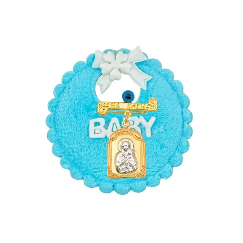 BC31004 Baby Headband in Gold Plated Silver