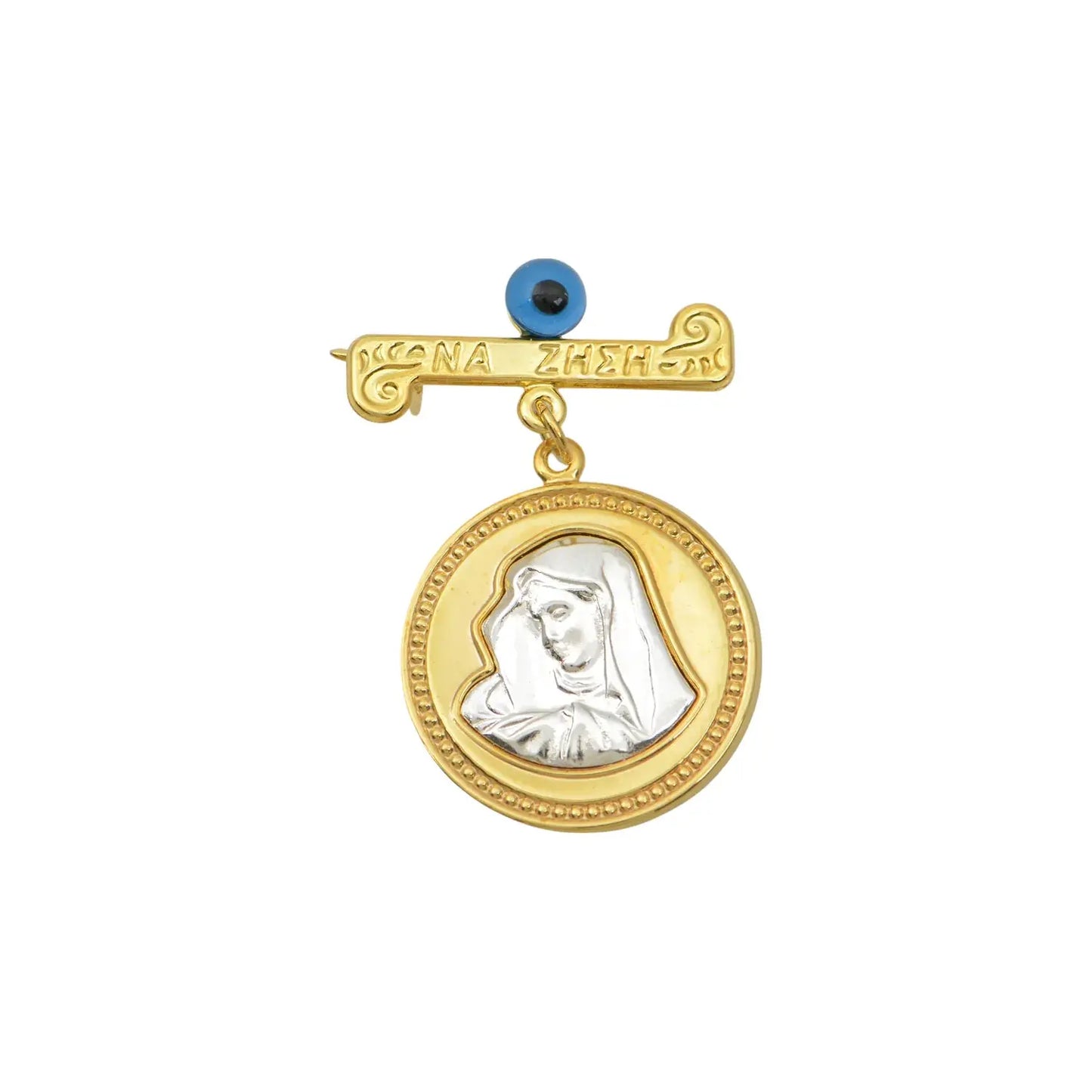 BC31004 Baby Headband in Gold Plated Silver