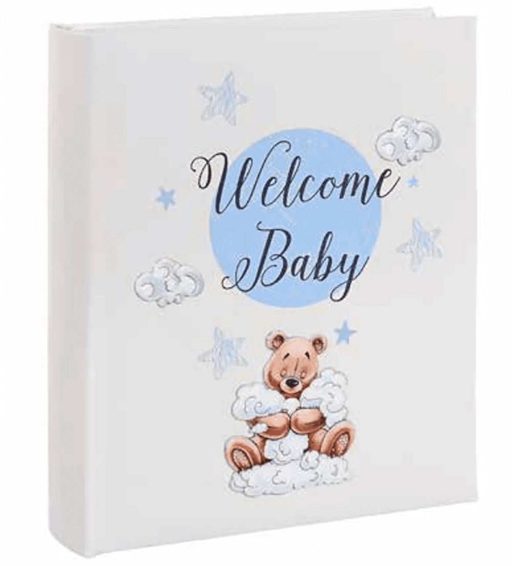 Album MA/A254R with Teddy Bear Silver for Girl 25x20