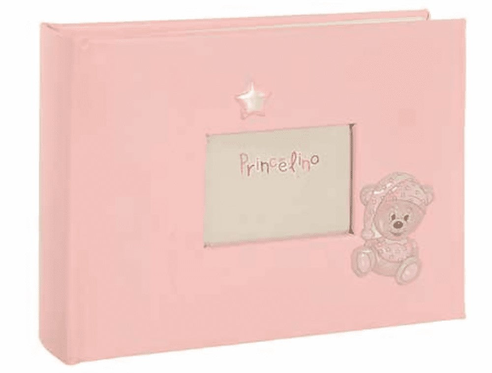 Album MA/A254R with Teddy Bear Silver for Girl 25x20