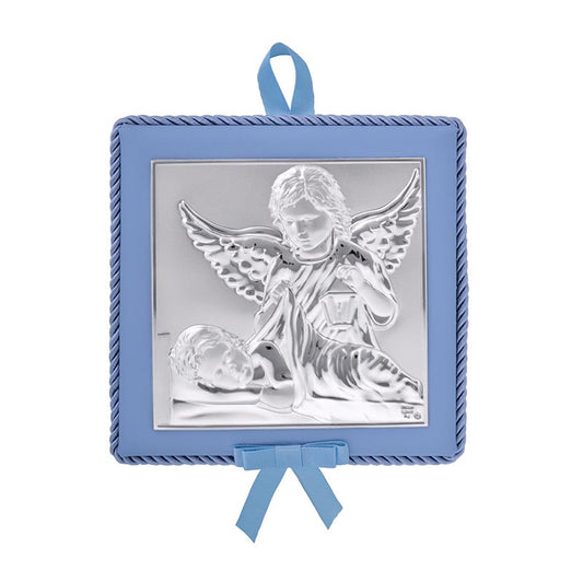 MA/DM652LR-C Silver Baby Boy Music Amulet