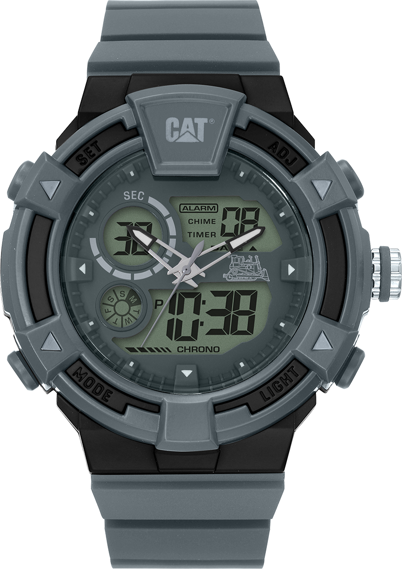CATERPILLAR MI15525532 Dualmode Grey Silicon Strap