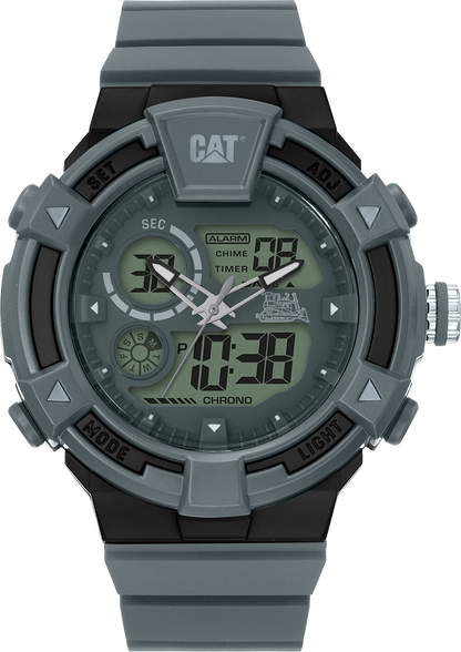 CATERPILLAR MI15525532 Dualmode Grey Silicon Strap