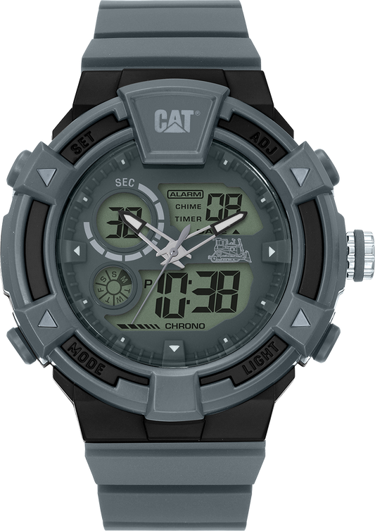 CATERPILLAR MI15525532 Dualmode Grey Silicon Strap