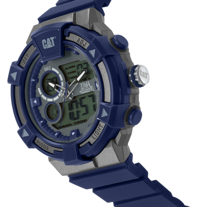 CATERPILLAR MI15526536 Dualmode Blue Silicon Strap
