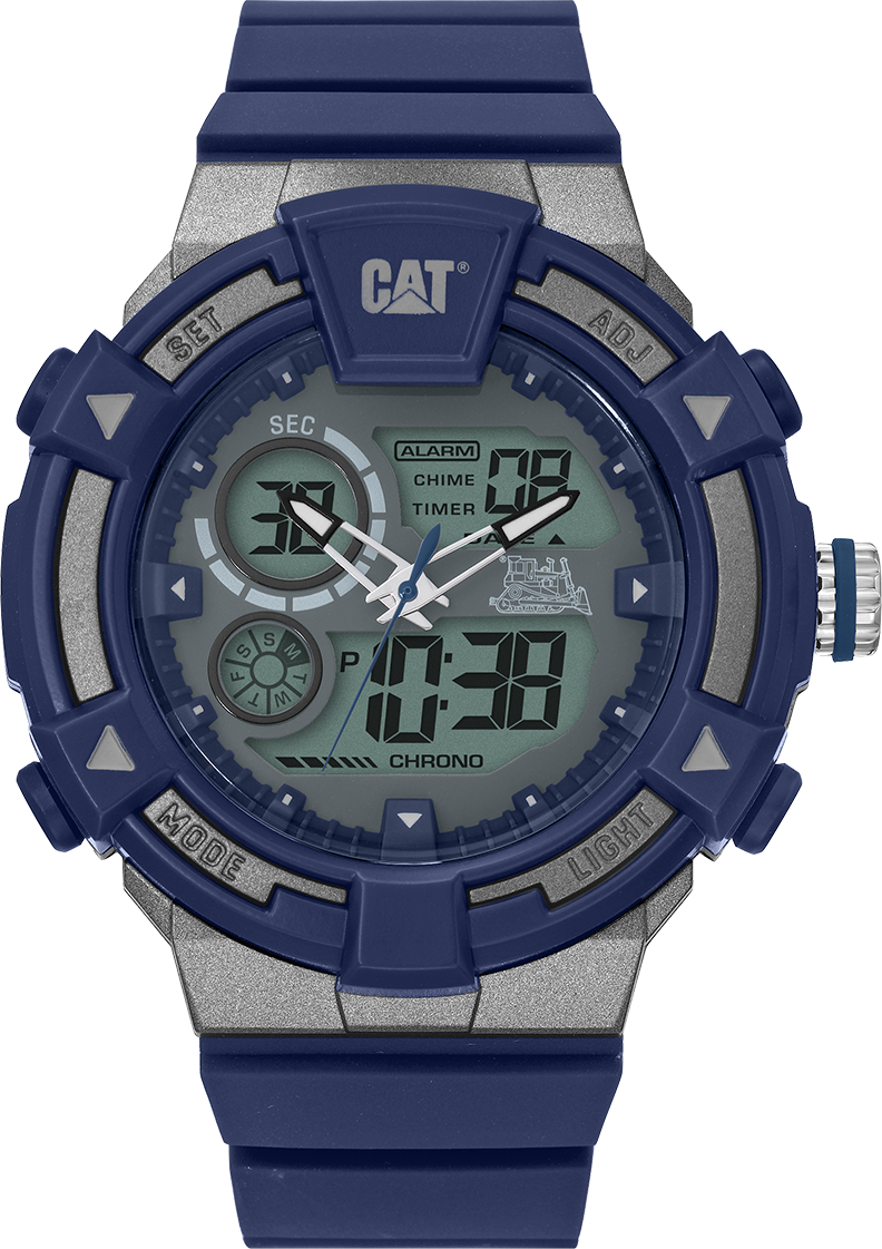 CATERPILLAR MI15526536 Dualmode Blue Silicon Strap