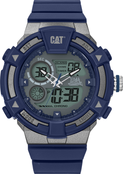 CATERPILLAR MI15526536 Dualmode Blue Silicon Strap