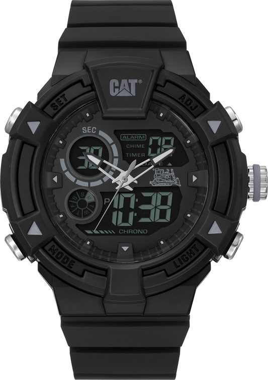 CATERPILLAR MI16521131 Dualmode Black Silicon Strap