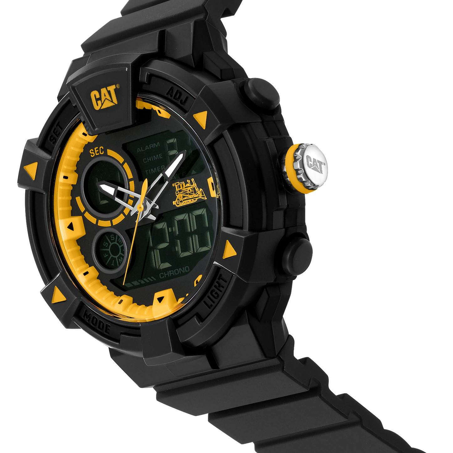 CATERPILLAR MI16521137 Dualmode Black Silicon Strap