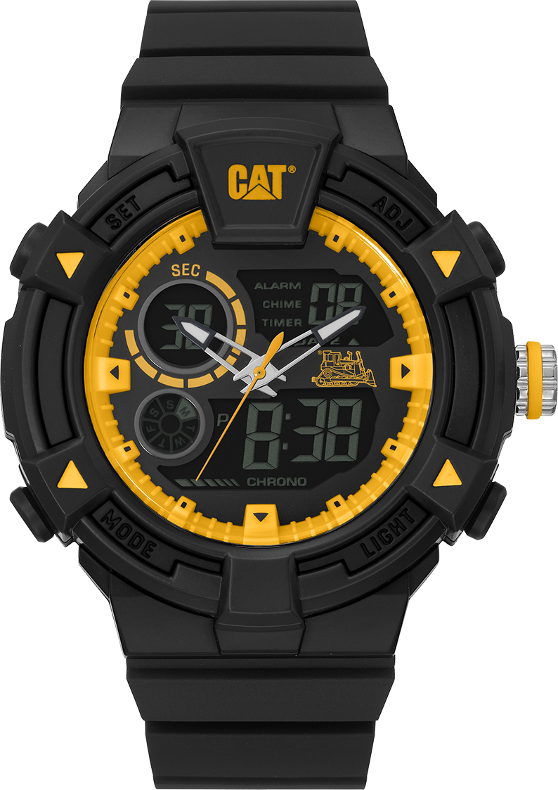 CATERPILLAR MI16521137 Dualmode Black Silicon Strap