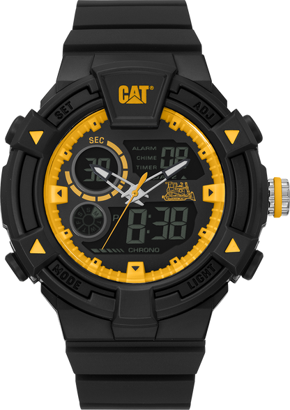 CATERPILLAR MI16521137 Dualmode Black Silicon Strap