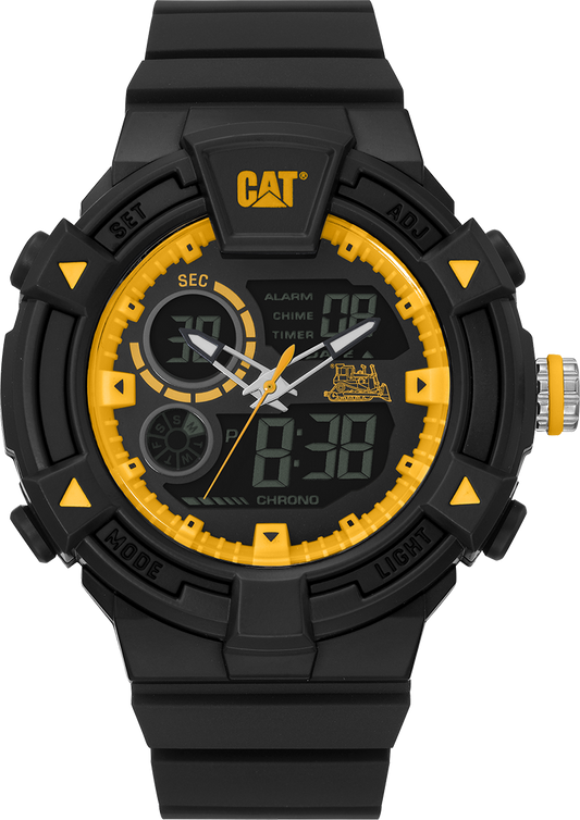 CATERPILLAR MI16521137 Dualmode Black Silicon Strap