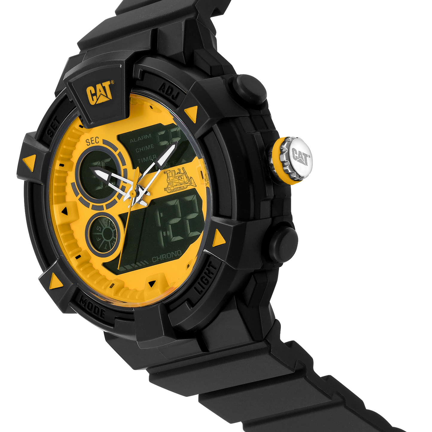 CATERPILLAR MI16521731 Dualmode Black Silicon Strap