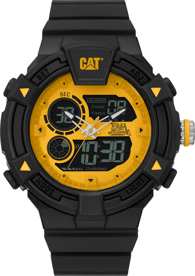 CATERPILLAR MI16521731 Dualmode Black Silicon Strap