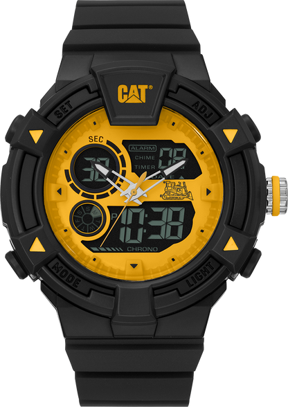 CATERPILLAR MI16521731 Dualmode Black Silicon Strap