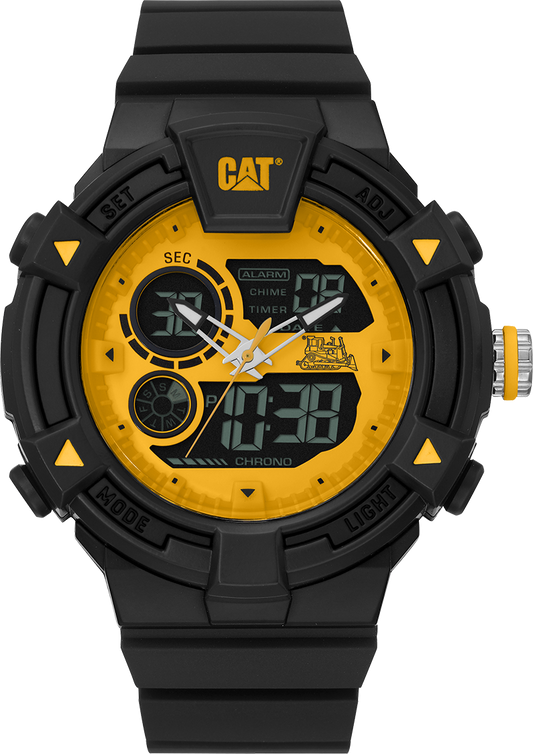 CATERPILLAR MI16521731 Dualmode Black Silicon Strap