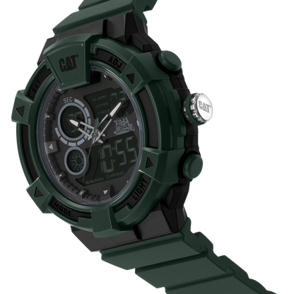 CATERPILLAR MI16523133 Dualmode Green Silicon Strap