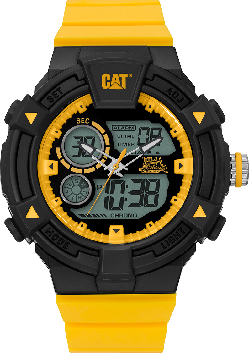 CATERPILLAR MI16527137 Dualmode Yellow Silicon Strap