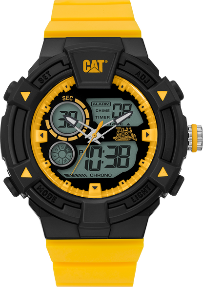 CATERPILLAR MI16527137 Dualmode Yellow Silicon Strap