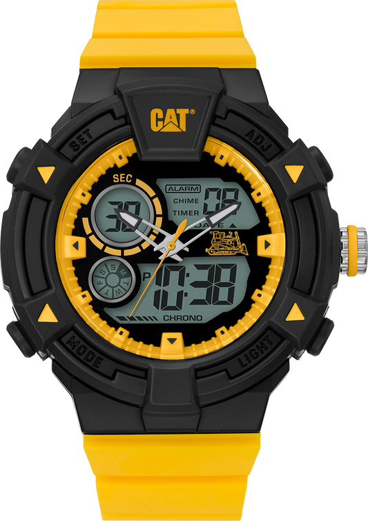 CATERPILLAR MI16527137 Dualmode Yellow Silicon Strap
