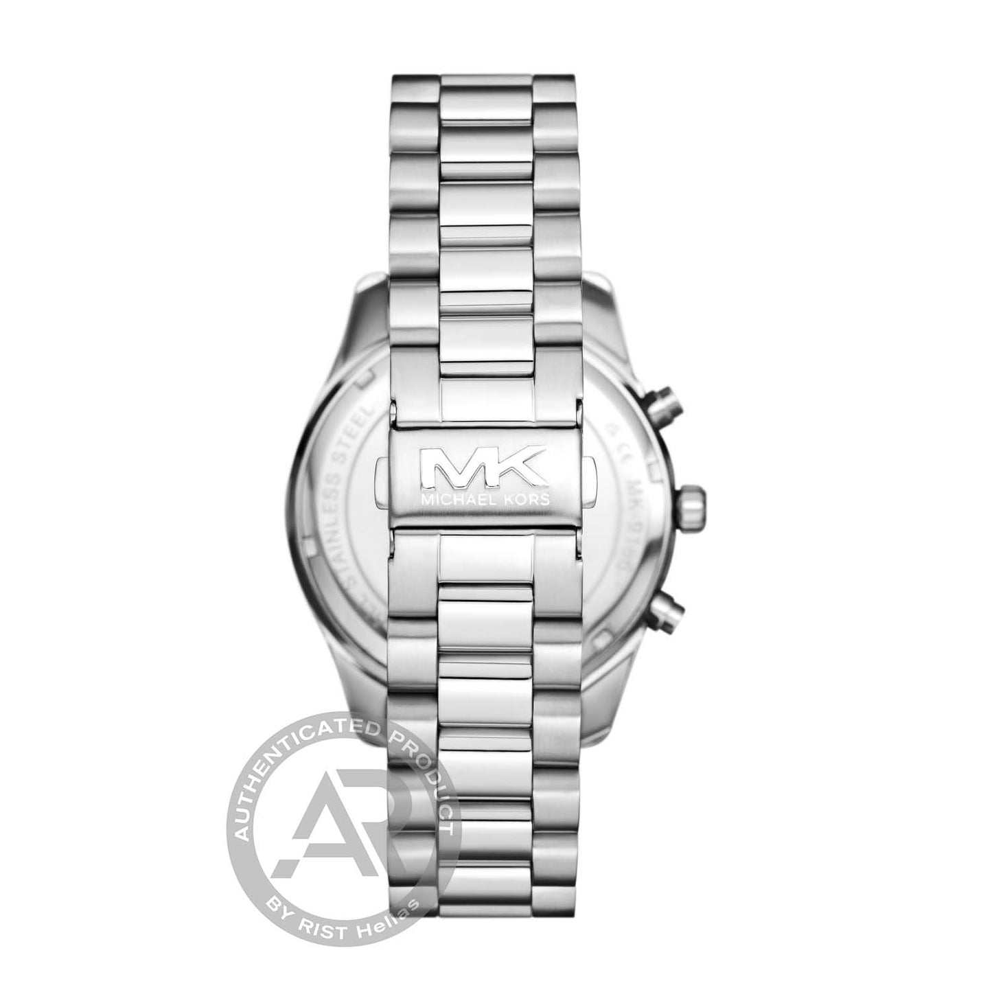 Michael Kors MK1091SET Lexington Chronograph Silver Stainless Steel Bracelet