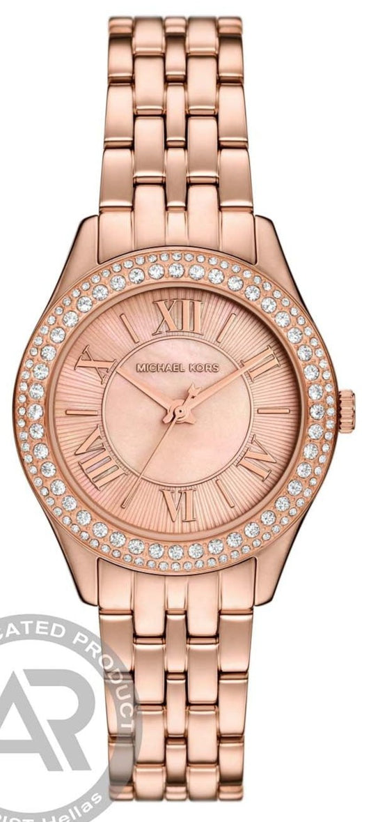 Michael Kors MK4845 Harlowe Rose Gold Stainless Steel Bracelet