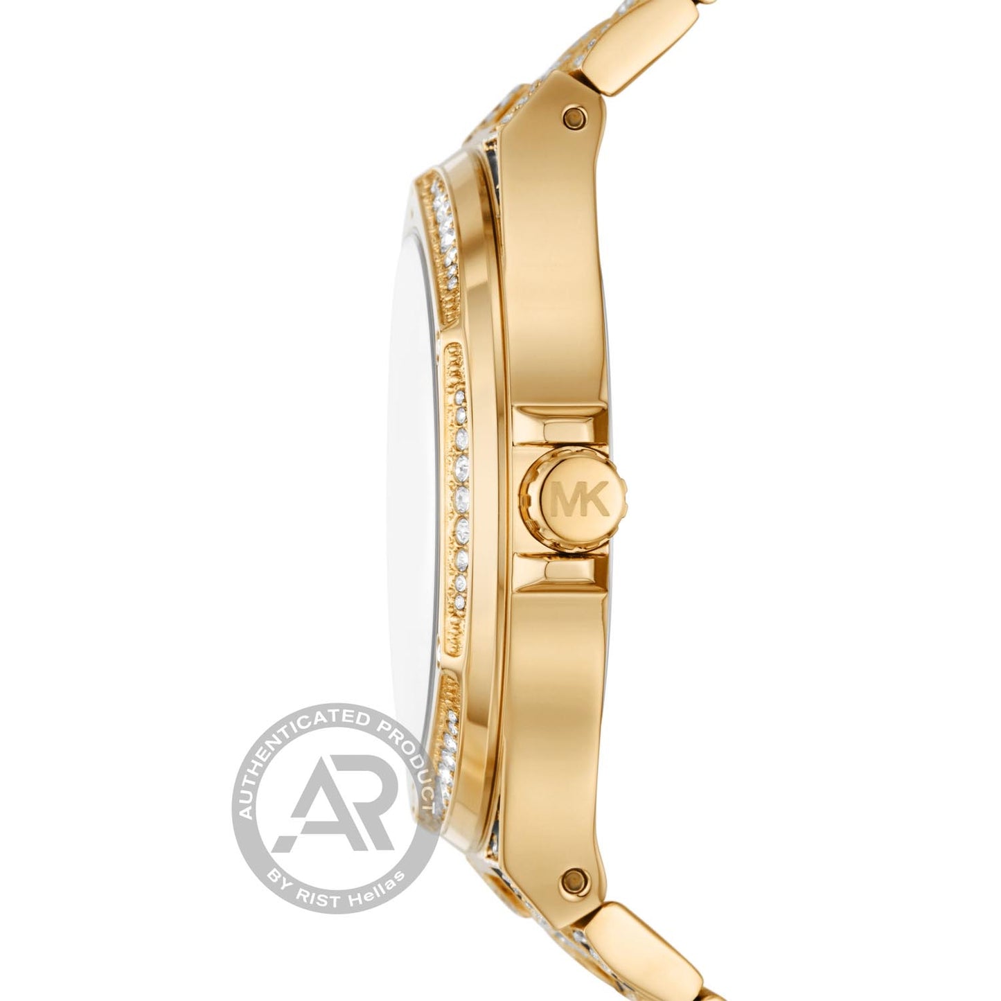 Michael Kors MK7284 Lennox Animal Print Gold Stainless Steel Watch