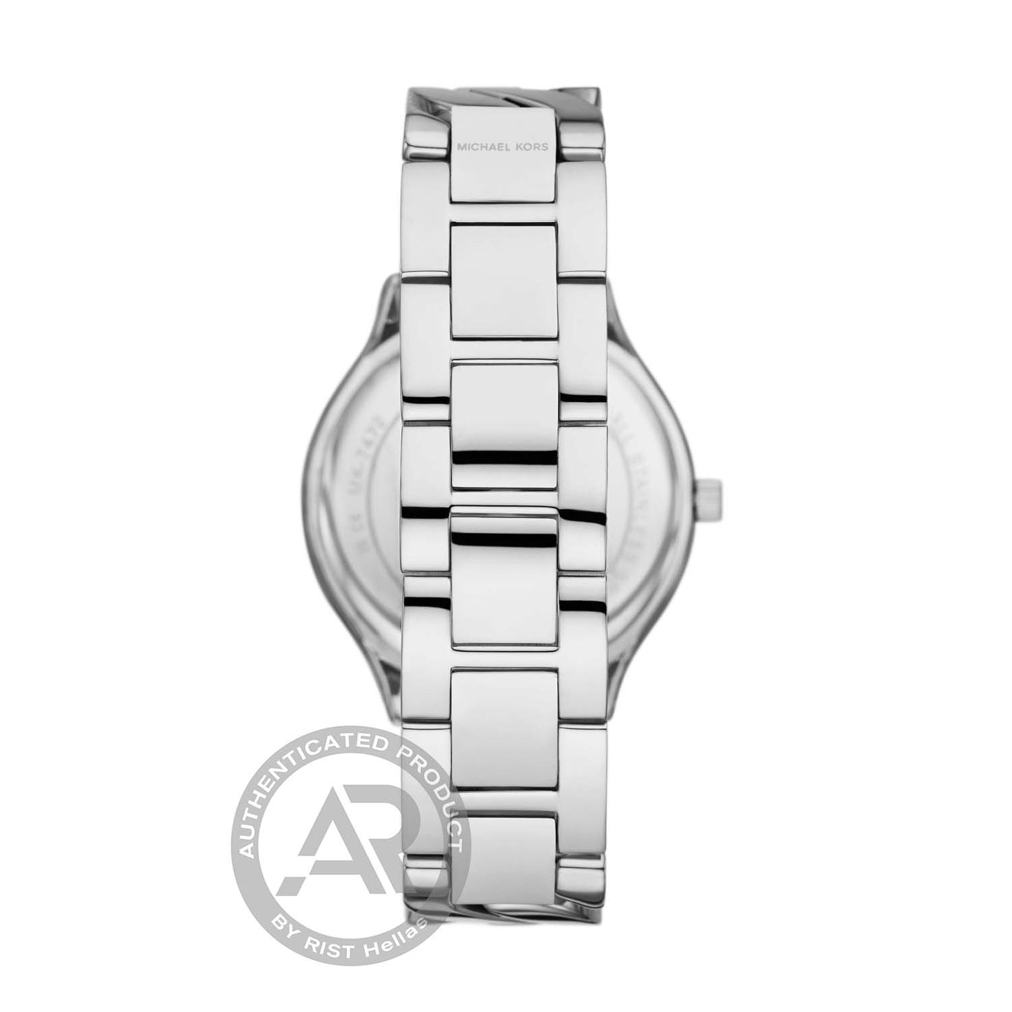 Michael Kors MK7474 Runway Silver Stainless Steel Bracelet