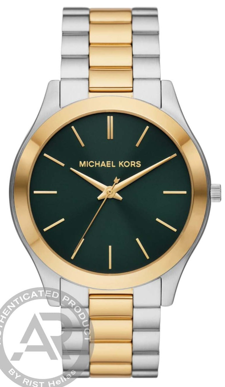 Michael Kors MK1044 Slim Runway Gray Stainless Steel Watch