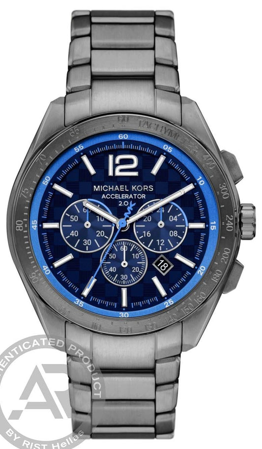 Michael Kors MK9178 Accelerator 2.0 Chronograph Grey Stainless Steel Bracelet