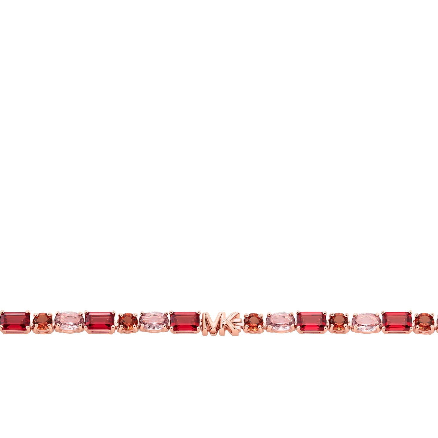 Michael Kors MKC1661NO791 Βραχιόλι Από Ροζ Επιχρυσωμένο Ασήμι