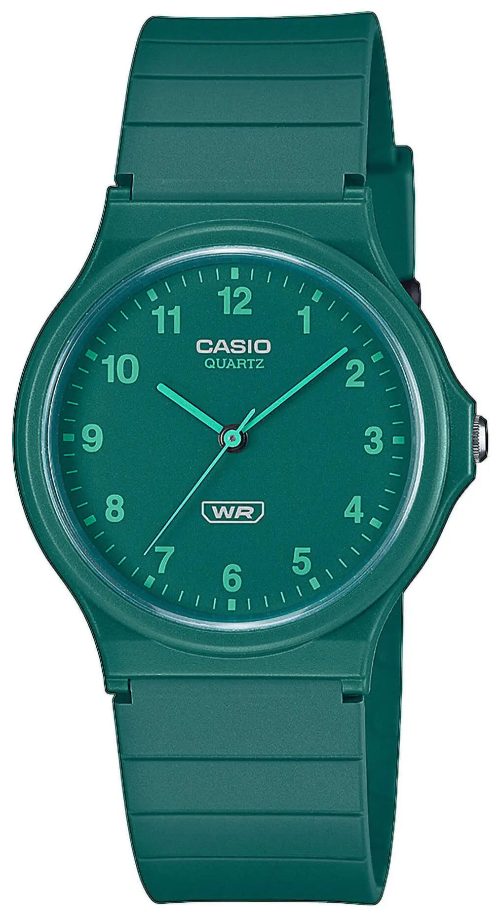 CASIO MQ-24B-3BEF Green Plastic Strap