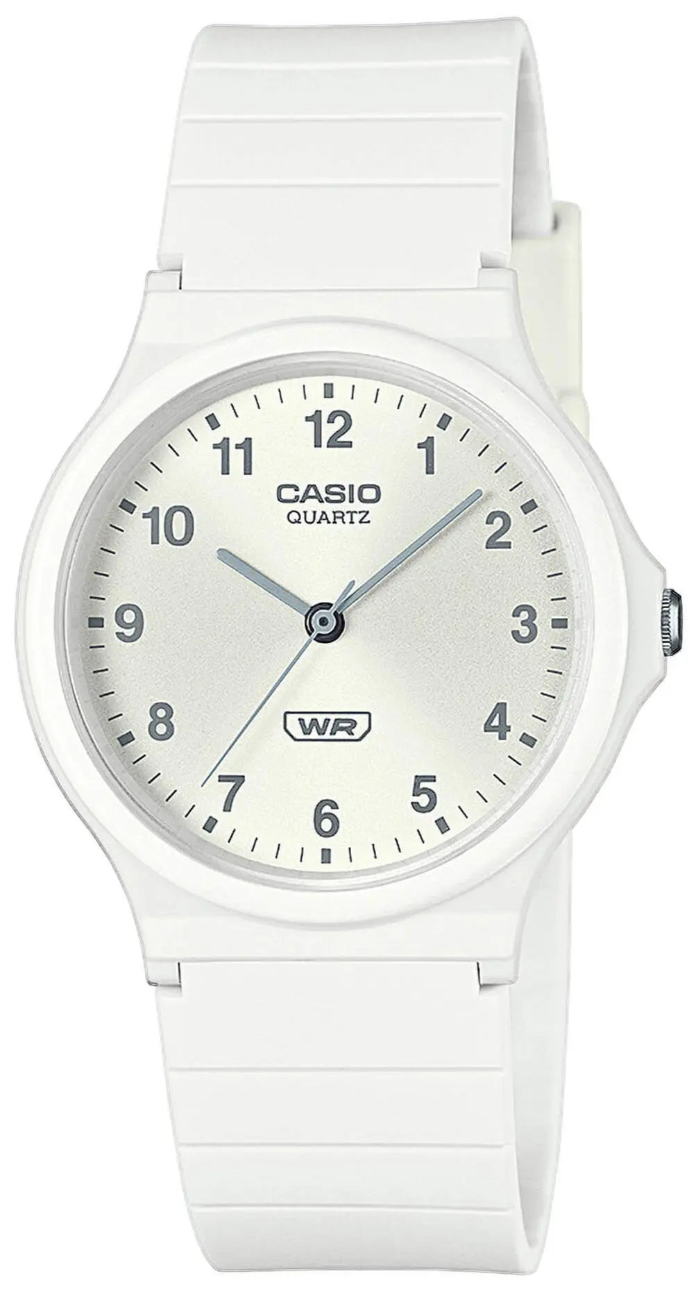 CASIO MQ-24B-7BEF White Plastic Strap