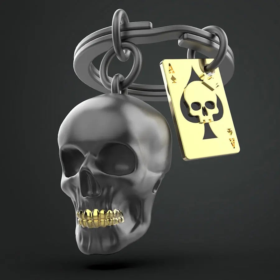 Metalmorphose MTM137-01 Skull Μπρελόκ από Αλόη
